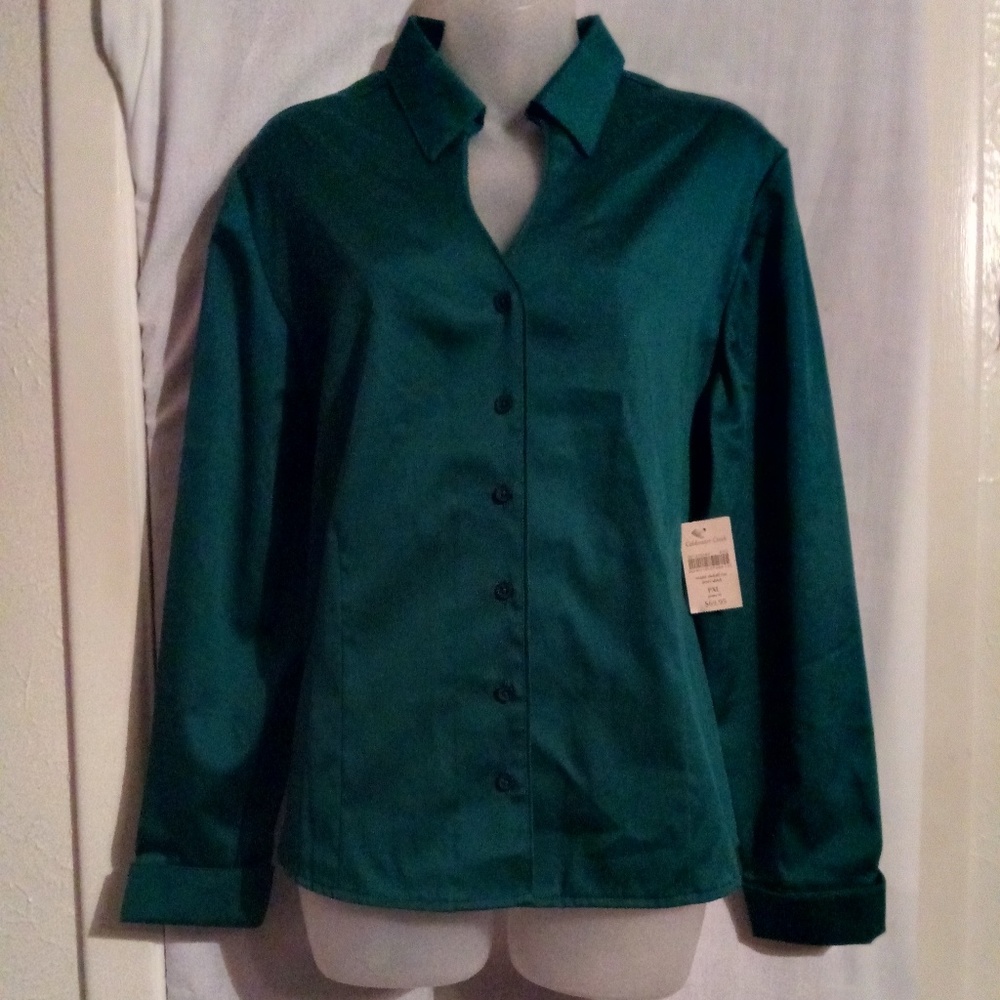 🎉HP🎉Coldwater Creek 🍃 Anytime NO IRON Tunic